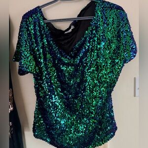 Anna-Kaci sequined top